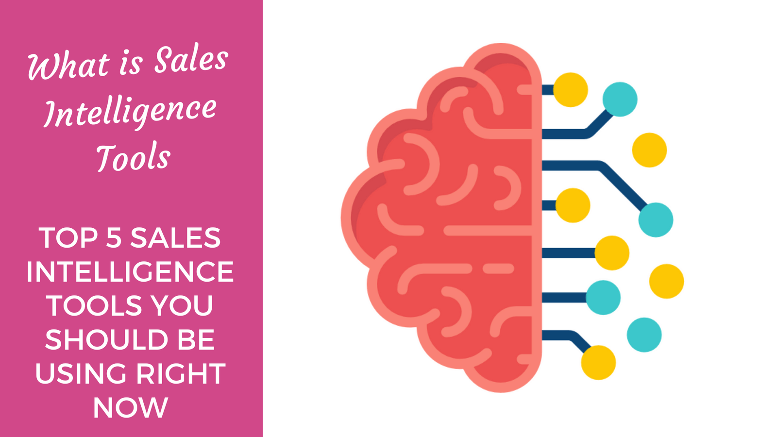 What is Sales Intelligence Tools Top 5 Sales Intelligence Tools You